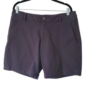 Lululemon ABC Classic-Fit Shorts 7" Mens 34 Chino Gray Pockets